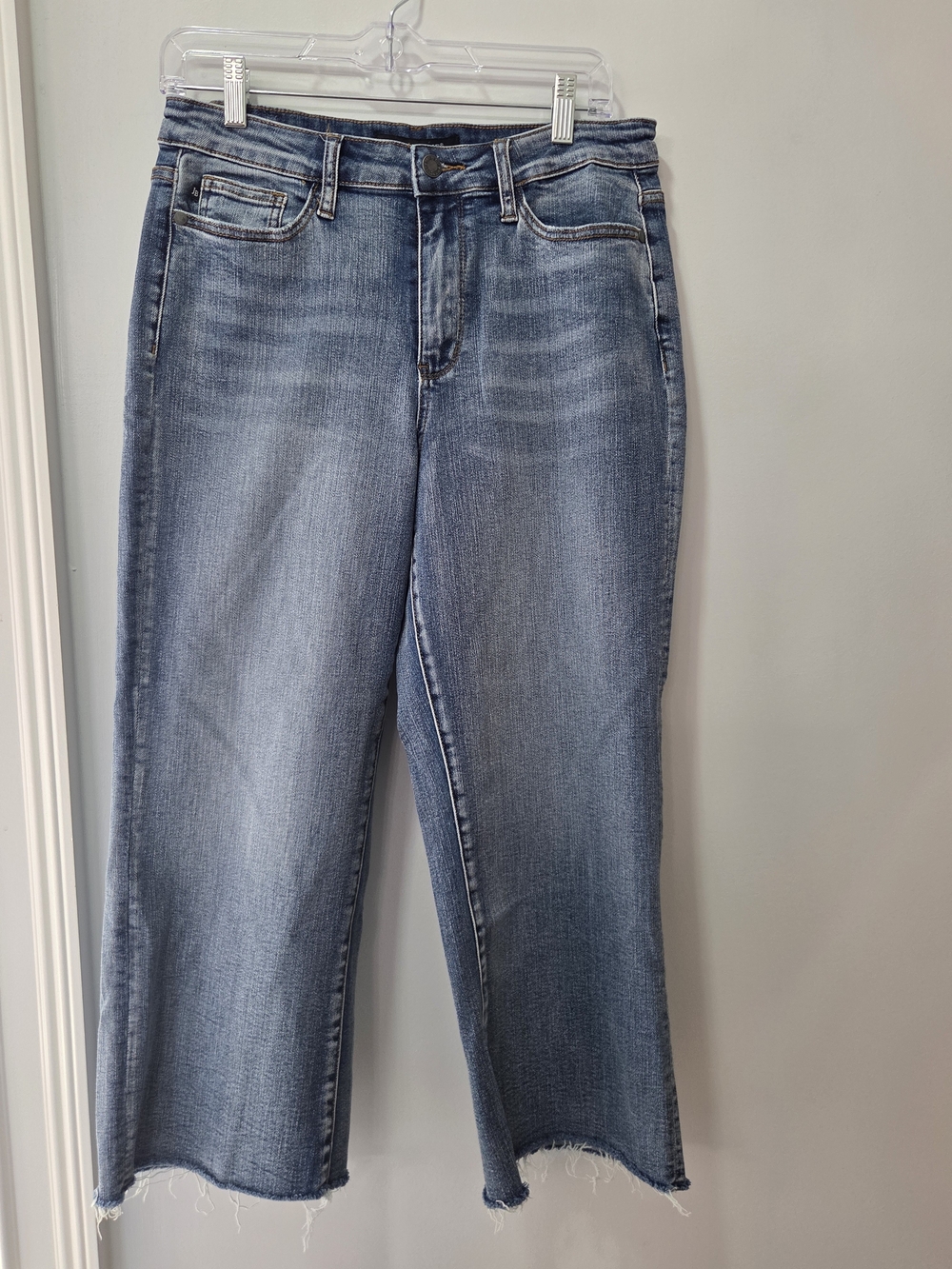 Judy Blue Wide Leg Crop Jeans 9/29